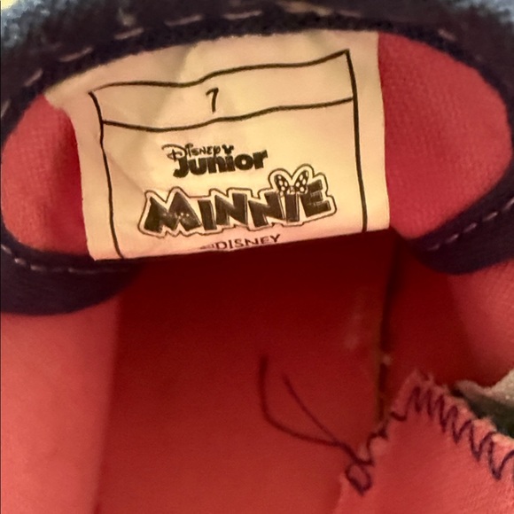 Disney Minnie Mouse Kids Sneakers - Blue and Pink - Picture 3 of 5